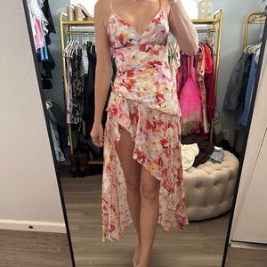 Floral Spaghetti Strap Dress